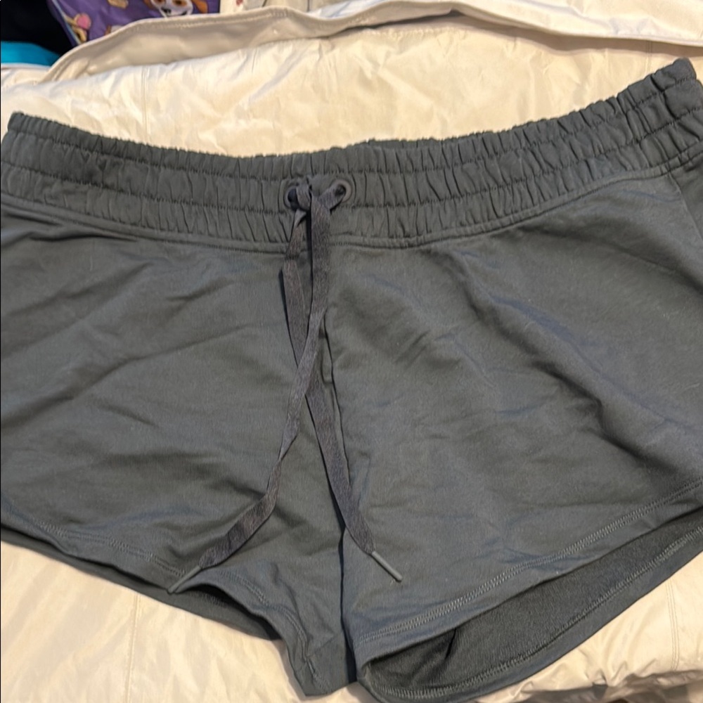Victoria's Secret Gray Athletic Shorts with Elastic Waistband